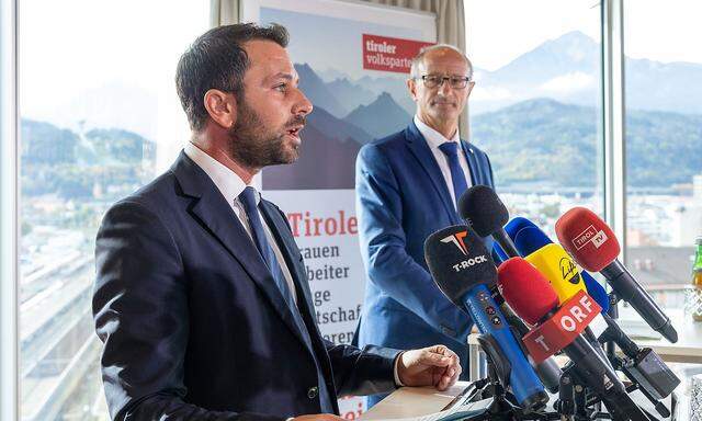 Auf SPÖ-Seite soll neben Dornauer (links im Bild) die Geschäftsführerin des Gewaltschutzzentrums Tirol, Eva Pawlata, fix in der neuen Regierung sein.