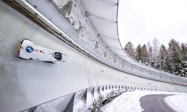 Fährt Österreichs Bob bei Olympia s0262 in Österreich? Für Benjamin Maier und Markus Sammer wäre Igls ein Traum.