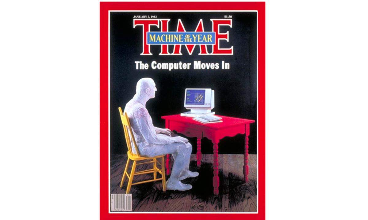 Blättert man durch verschiedene Biografien über Steve Jobs findet man zwei Tage, die den schwärzesten Tag seines beruflichen Lebens markieren könnten: Der Rauswurf zehn Jahre nach Gründung von Apple, oder, schenkt man anderen Autoren Glauben, könnte es der Tag gewesen sein, als Jobs erkennen musste, dass er vom Time Magazine nicht zum Mann des Jahres gekürt wurde, sondern gegen den IBM-PC verloren hatte.