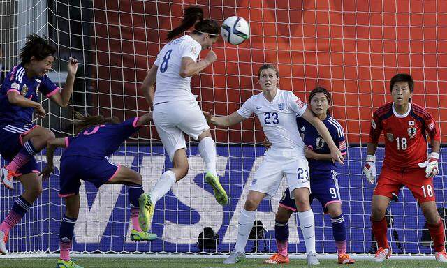 Soccer: Women's World Cup-England at Japan