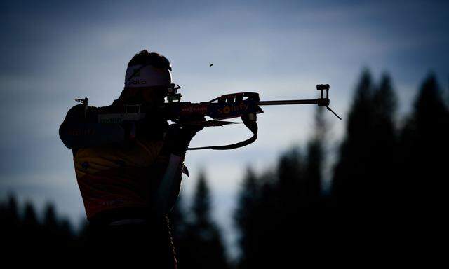 Wenn nach dem Schuss die Patronenhülse fliegt: Bis Sonntag nehmen die weltbesten Biathleten in Hochfilzen Maß.