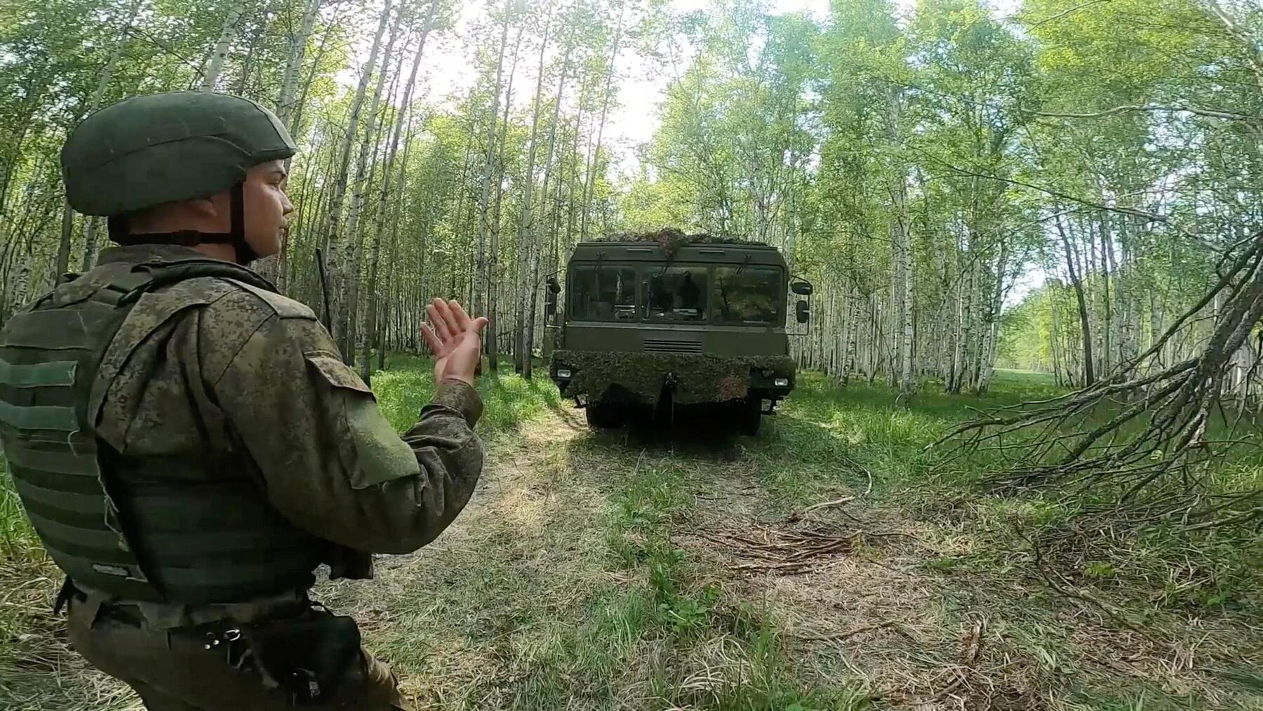 Russland übt bei Manöver Einsatz von Atomwaffen in Belarus