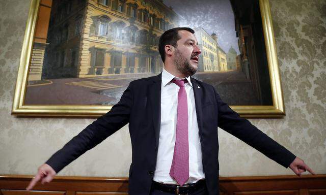 Italiens Lega-Chef Matteo Salvini geriert sich als informeller Chef einer rechten Parteienallianz in der EU