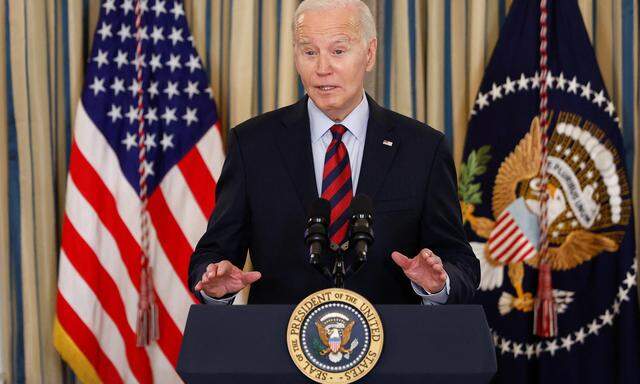 Joe Biden bereitet sich schon auf seinen heuer bis dato wichtigsten Auftritt vor: die Rede zur Lage der Nation am Donnerstag.