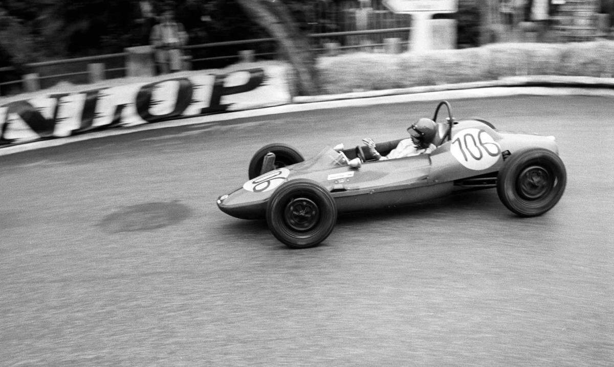 Jö, freihändig! Marko, Monaco, Formel V, 1967.