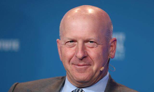 David M. Solomon, President and Chief Operating Officer, Goldman Sachs, speaks at the Milken Institute's 21st Global Conference in Beverly Hills