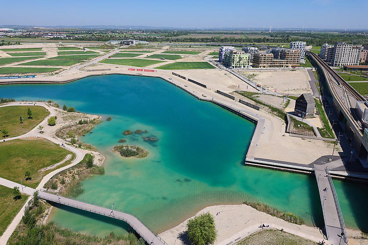 Seestadt wächst um "aspern urban waterfront"