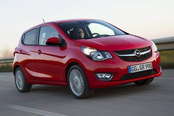 Das neue Modell von Opel, der Opel Karl, wird 2019 den höchsten Werterhalt in Prozent bei den Kleinstwagen haben. Er wird dann laut Studie noch 54 Prozent Restwert haben.