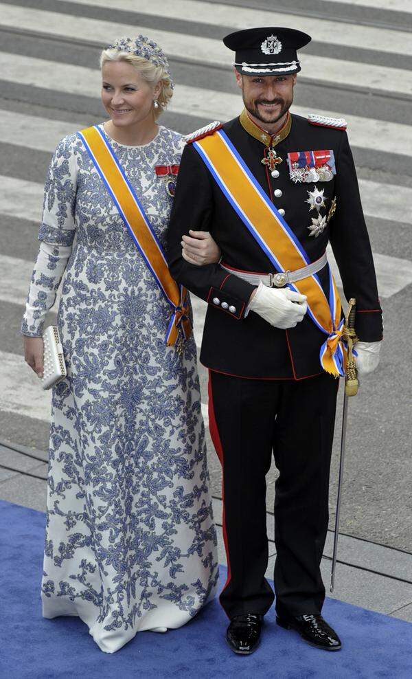 Kronprinz Haakon und Mette-Marit von Norwegen.
