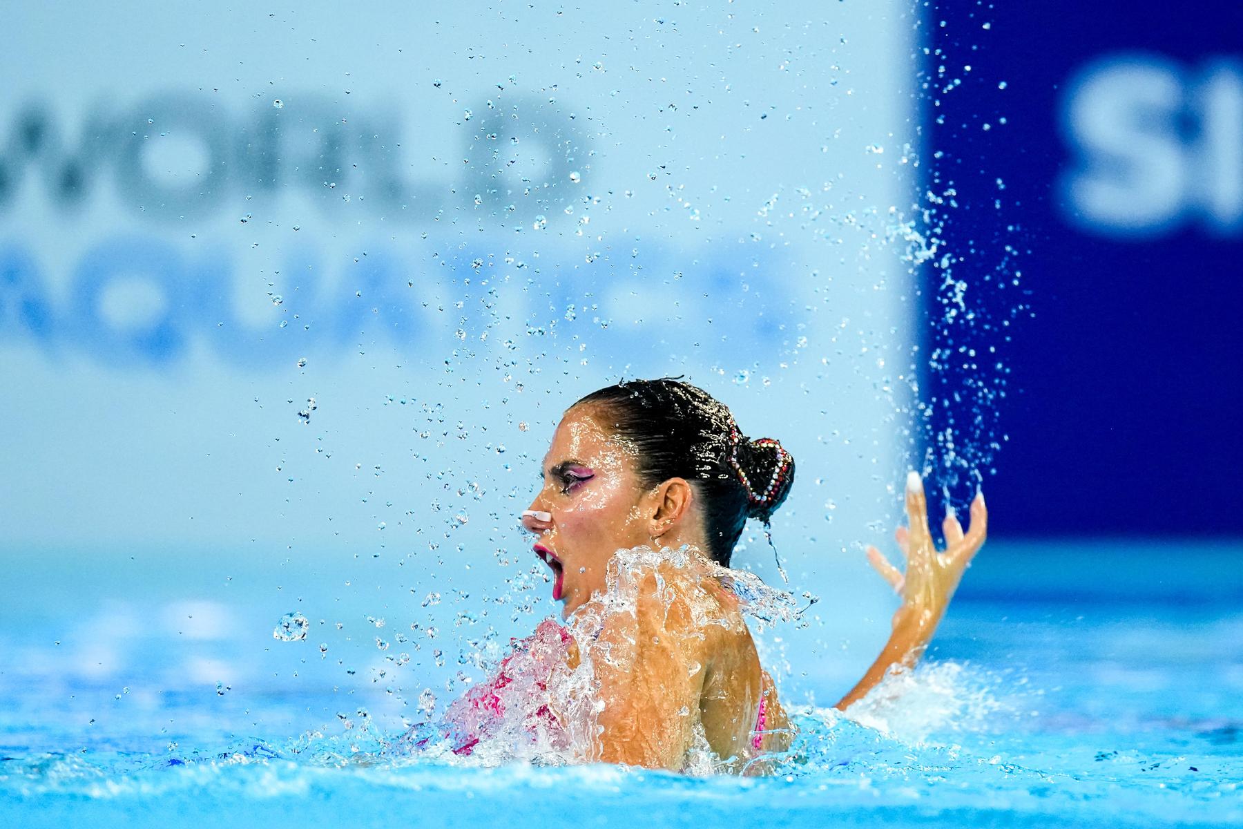 Synchronschwimm-WM: Alexandri verfehlt Solo-Bronze knapp