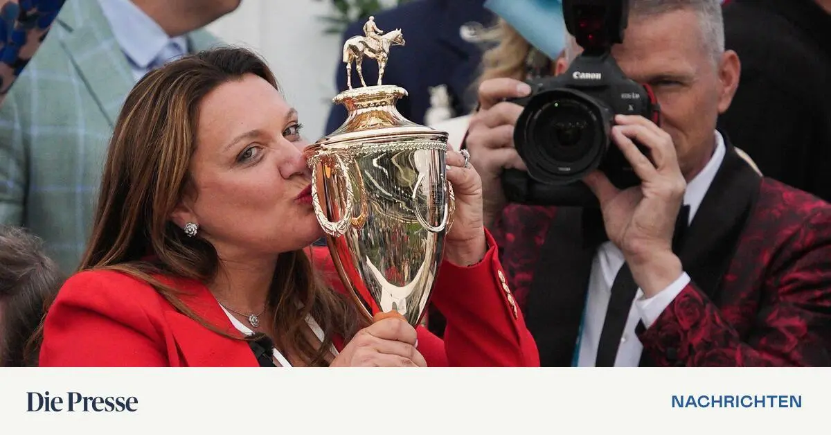 Cherie-DeVaux-jubelt-beim-Kentucky-Derby-Mit-Golden-Tempo-gewinnt-erstmals-Pferd-einer-Trainerin-premium-