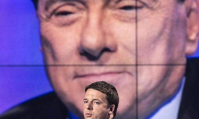 Renzi und Berlusconi