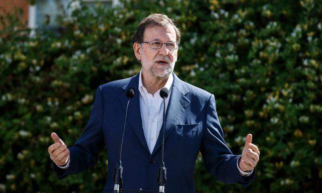 Spaniens Ministerpräsident Mariano Rajoy 