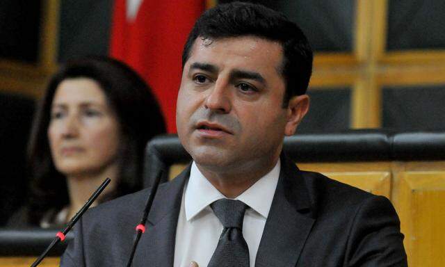 Inhaftiert: Kurden-Chef Demirtaş.  