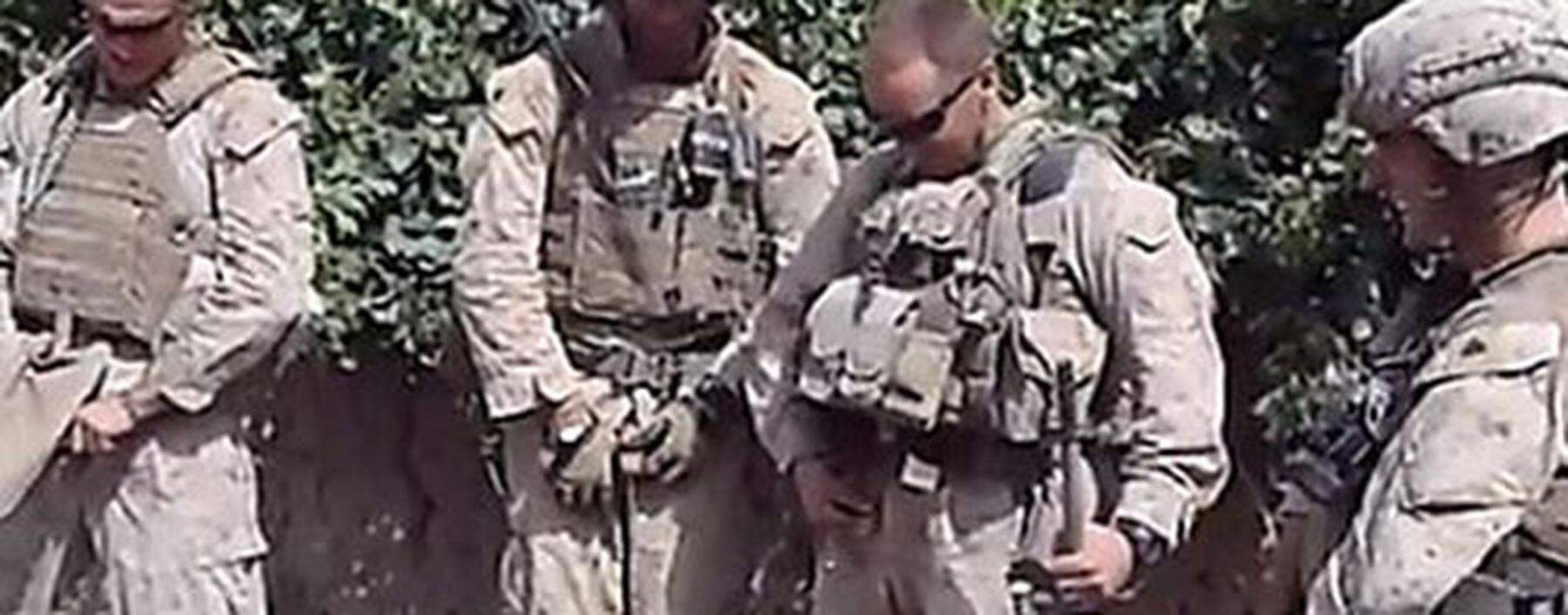 US-Soldaten urinieren in Afghanistan auf Leichen