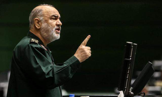 Hossein Salami, der Kommandeur der Iranischen Revolutionsgarde.