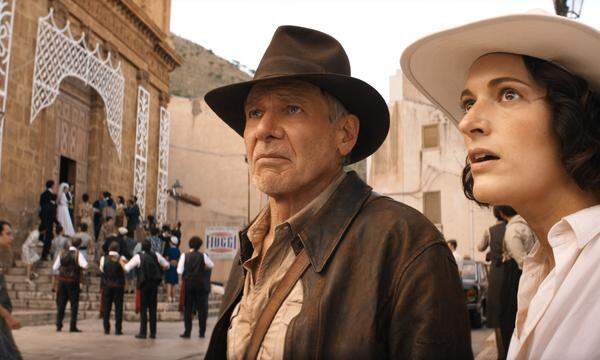 Der alte Grantscherbn Indiana Jones (Harrison Ford) und seine Patentochter Helena (Phoebe Waller-Bridge) sind beide fasziniert von der Vergangenheit.
