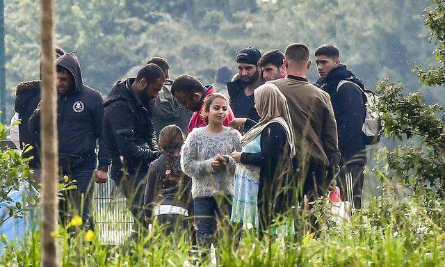 Symbolbild: Flüchtlingssituation am Balkan.