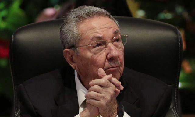 Cuba´s President Raul Castro attends the opening session of the 10th ALBA alliance summit in Havana