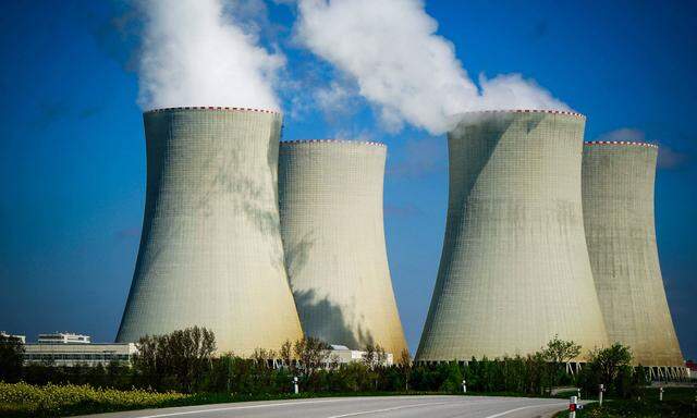 Das tschechische Atomkraftwerk Temelín.