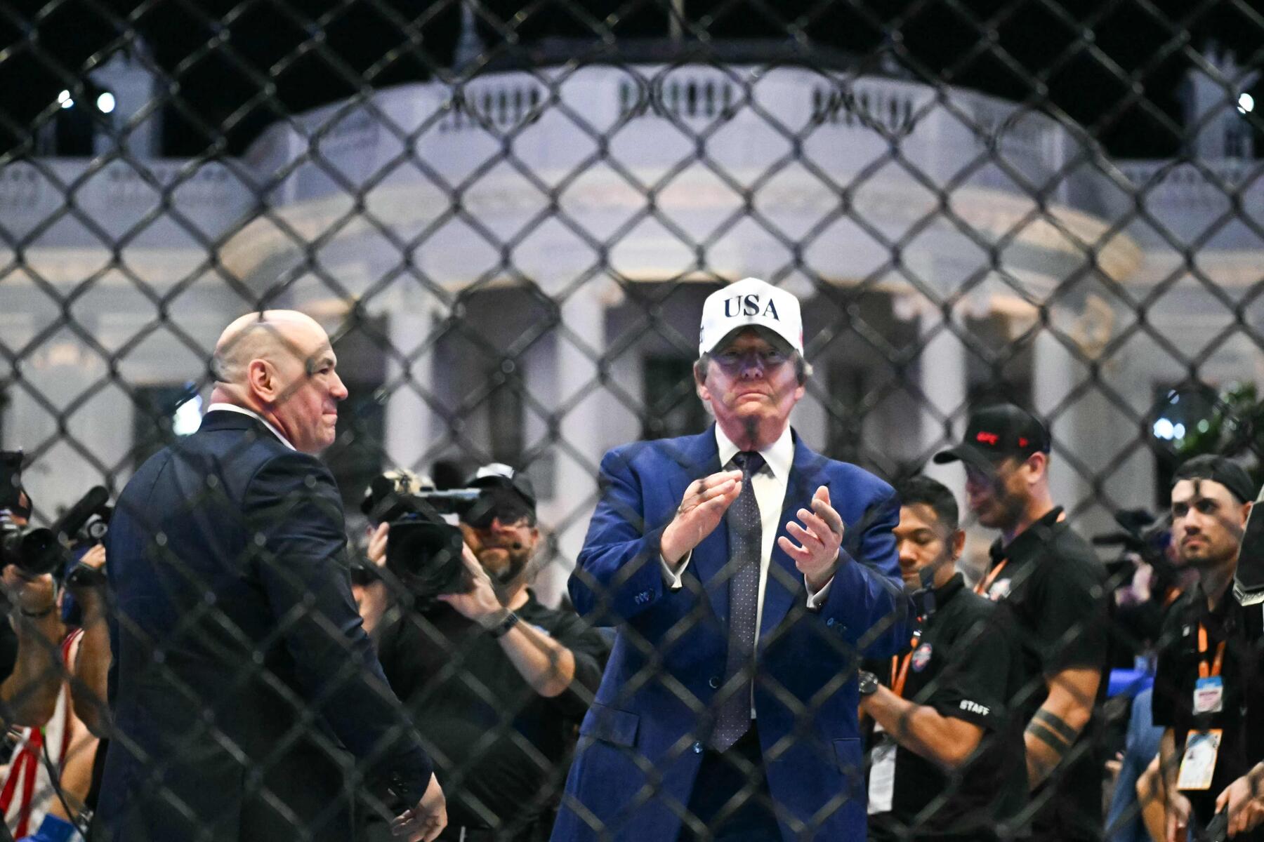Trump's 80s-Themed White House Event Features Controversial MMA Fights