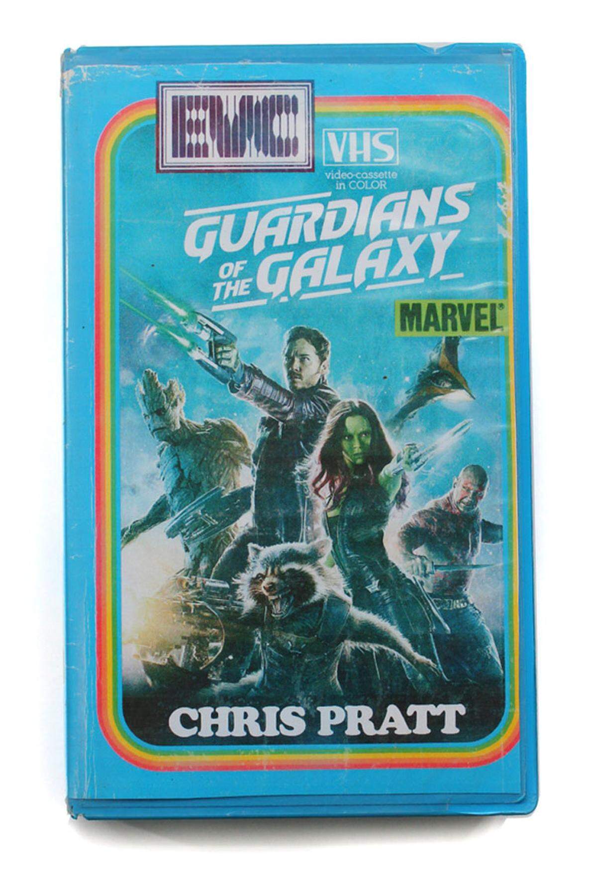 Auch aufgrund seines Retro-Soundtracks würde der Marvel-Film "Guardians of the Galaxy" hervorragend in jede VHS-Sammlung passen.
