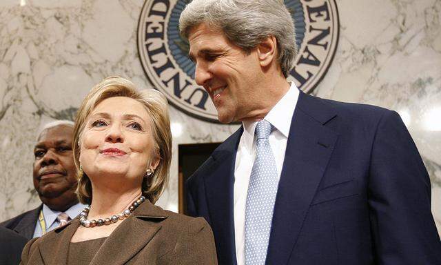 USAussenminister Kerry duerfte Clinton