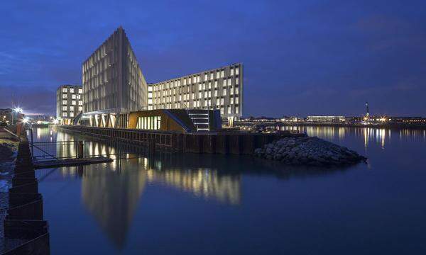 Die UN City in Kopenhagen liegt direkt am Hafen der dänischen Hauptstadt und zählt zu den Anwärtern für die Auszeichnung in der Kategorie "Best Office and Business Development".