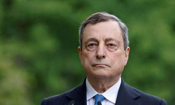 Draghi ist Garant für Italiens Stabilität, doch wegen seiner widerspenstigen Koalitionsparteien will er zurücktreten.