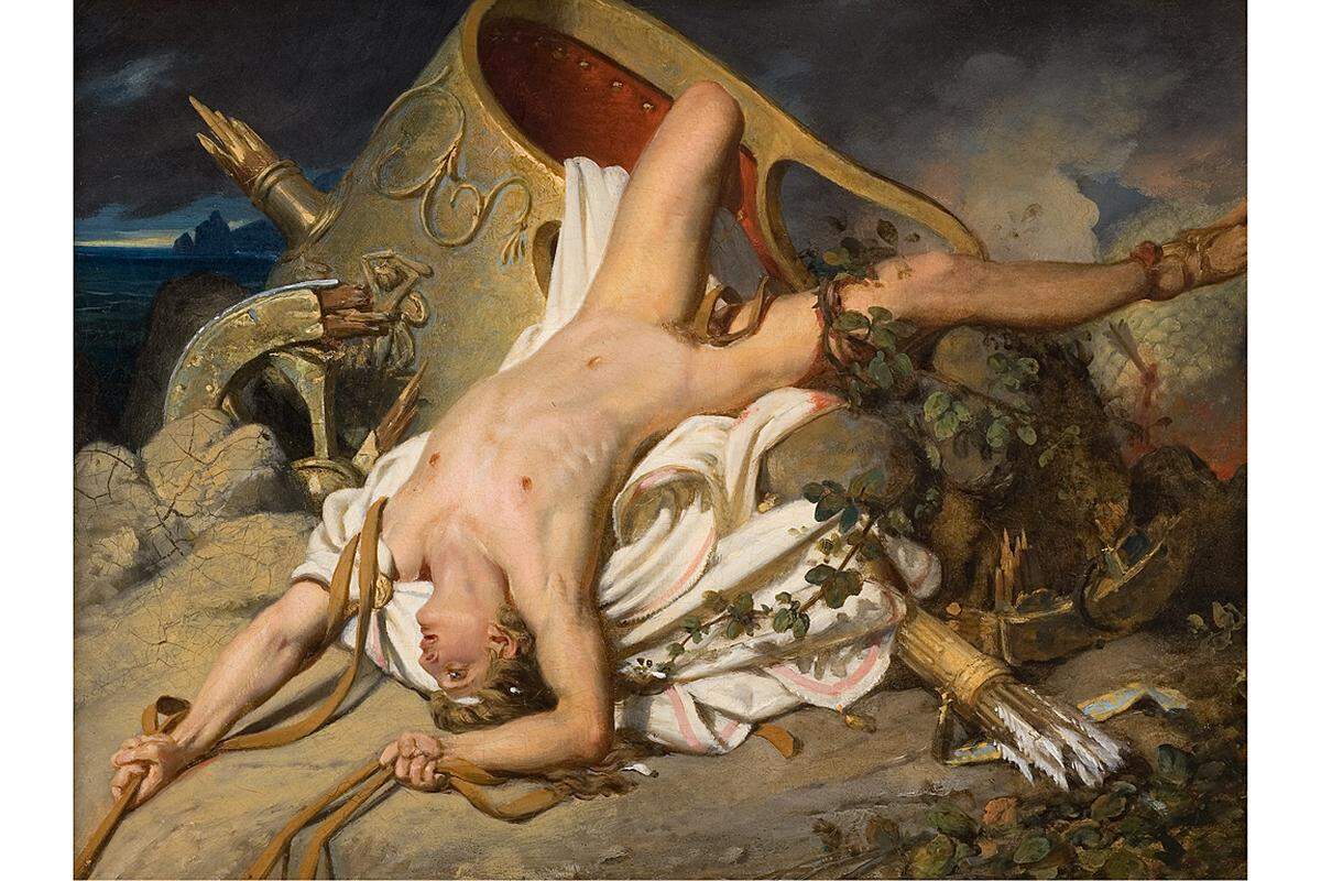 Im Bild: Joseph-Désiré Court, Tod des Hippolytos, 1828 (c) Musée Fabre de Montpellier Agglomération