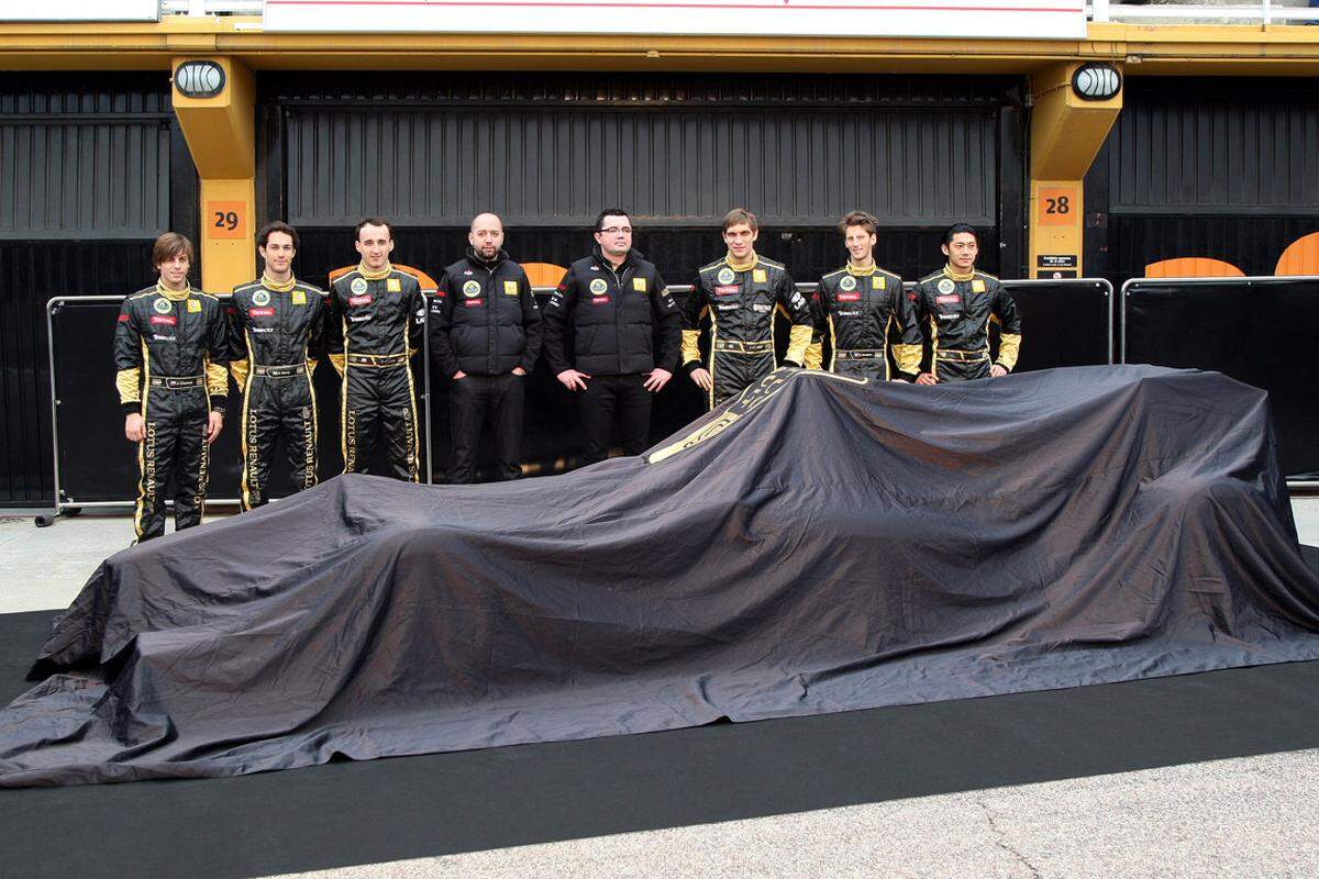 Am gleichen Tag zeigte auch Lotus Renault seinen neuen Dienstwagen.
