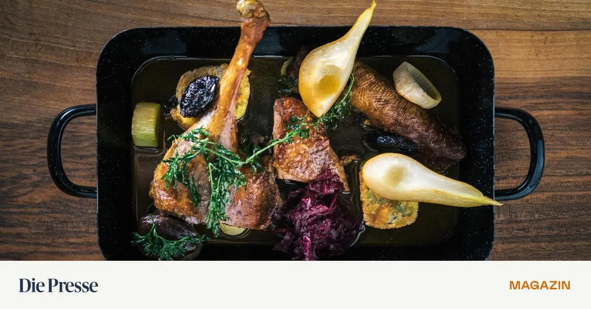 Gebratene Gans aus dem Holzofen – DiePresse.com