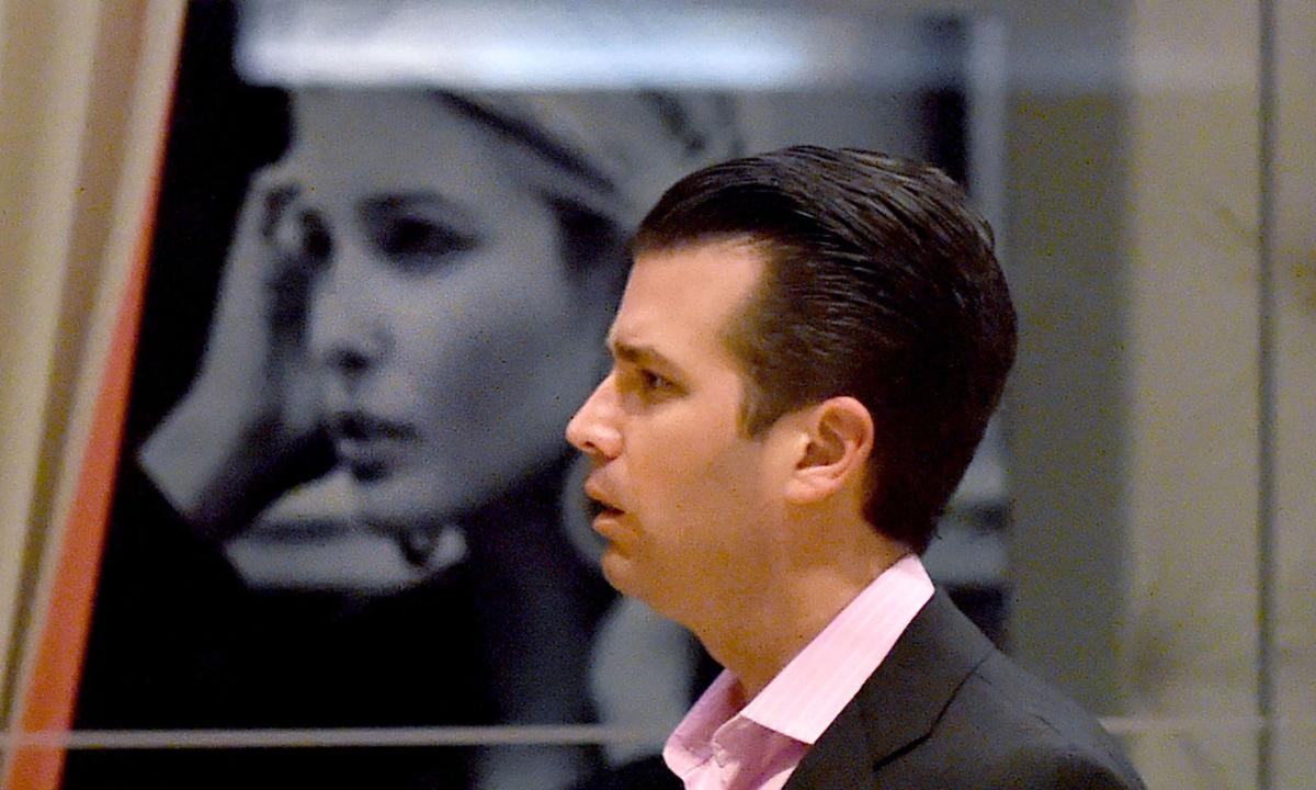 Donald Trump Jr. steht wegen eines Treffens mit einer russischen Anwältin unter Druck