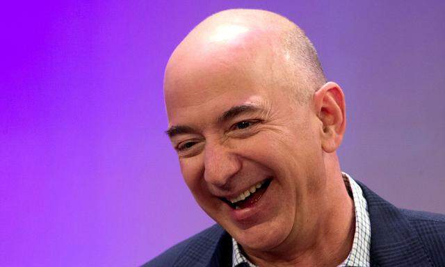 FILE PHOTO - Amazon President Chairman and CEO Bezos speaks in New York City
