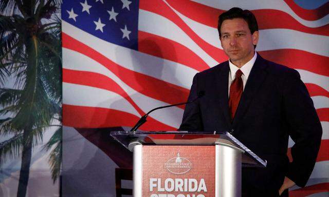 Floridas Gouverneur Ron DeSantis.