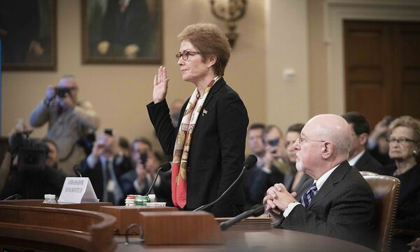 November 15, 2019, Washington, District of Columbia, United States: MARIE YOVANOVITCH, former United States Ambassador t