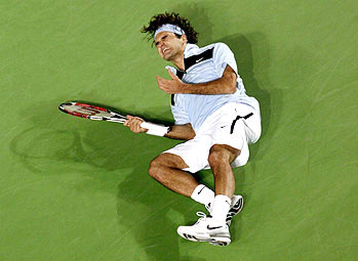 Bei den Australian Open im Jänner 2007 dominierte Federer die Konkurrenten nach Belieben. Auf dem Weg zum Turniersieg gab der Schweizer keinen einzigen Satz ab. Das hatte es bei einem Grand-Slam-Turnier zuletzt 1980 gegeben (Björn Borg in Paris). 2018 wiederholte er dieses Kunststück