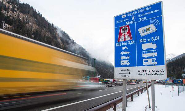 Tirol: Maut-Erhöhung für Brenner-Route ist keine Lösung