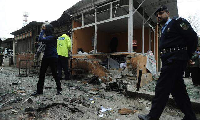 Bei dem Anschlag in Islamabad wurden elf Menschen getötet und dutzende verletzt.