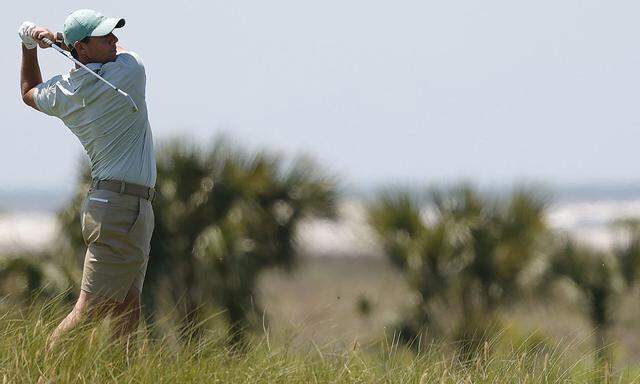 Rory McIlroy ist einer der Favoriten für die PGA Championship – und an der Super Golf League nicht interessiert.