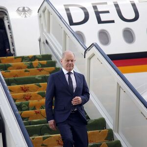 Scholz kommt in Äthopien an