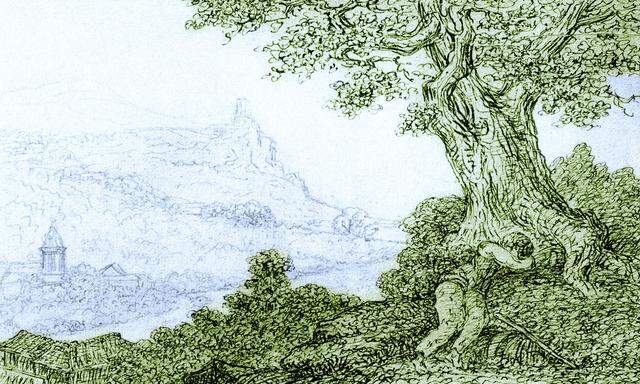 Johann Wolfgang von Goethe 's sketch