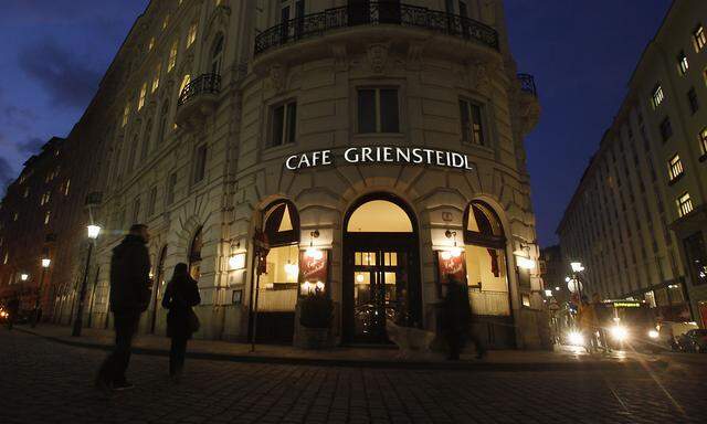 The Viennese coffee house (Wiener Kaffeehaus) Griensteidl is pictured in Vienna