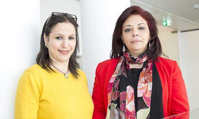 Saliha Ben Ali (rechts) kämpft gegen die Radikalisierung Jugendlicher.