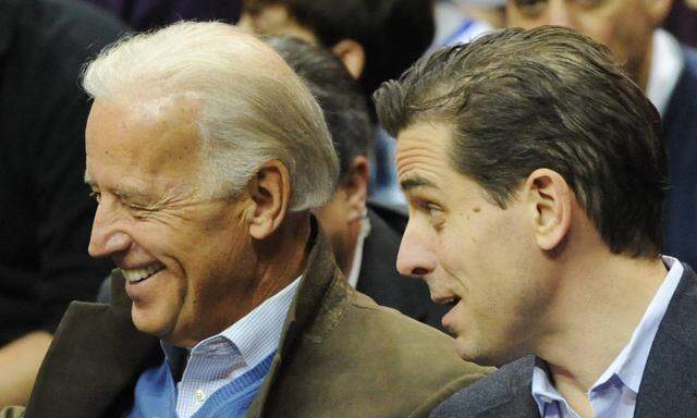 Joe und Hunter Biden.