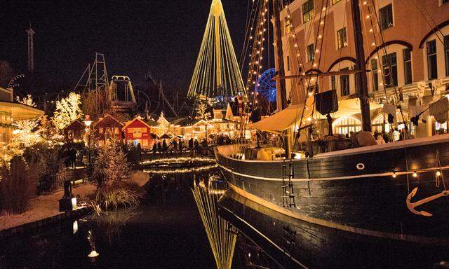 Zentral. Liseberg ist das Epizentrum von Göteborgs Weihnachtsextravaganz.