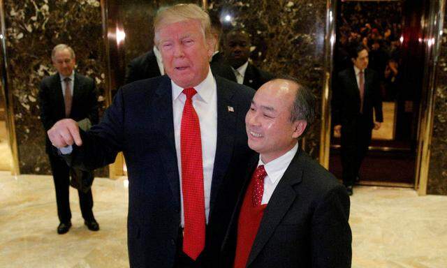 SoftBank-Chef Masayoshi Son traf Donald Trump