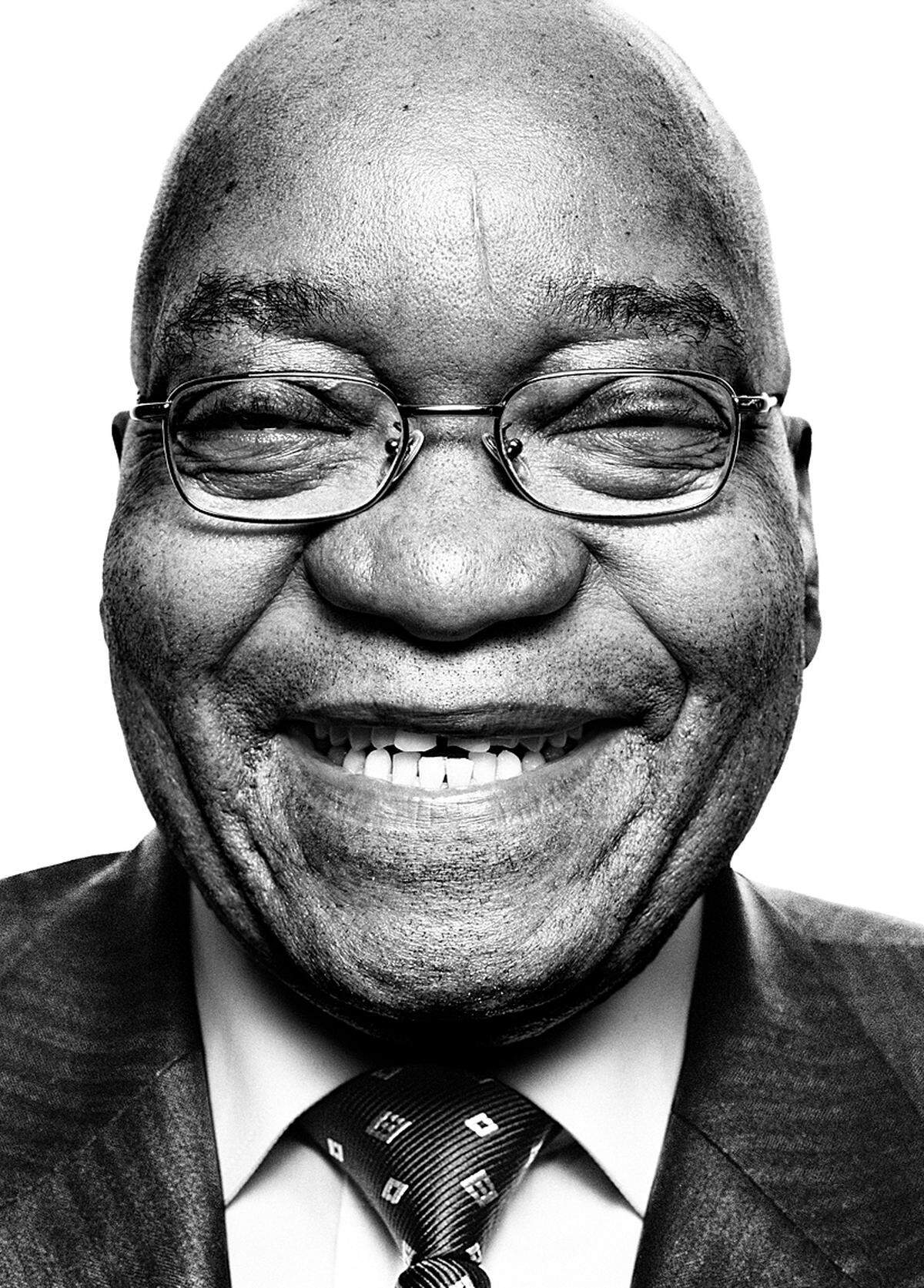 Jacob Zuma Präsident von Südafrika, im Amt seit Mai 2009. (c) Platon