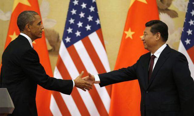 US-Präsident Barack Obama und Chinas Staats-und Parteichef Xi Jinping.