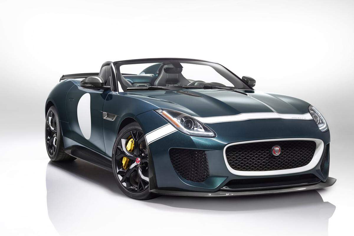 Jaguar ist in Pebble Beach mit dem F-Type Project 7 vertreten.